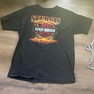 Harley-Davidson 2002 black hills ralley shirt ! XXL